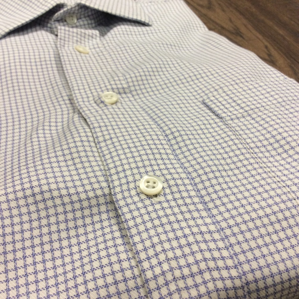 Burberry London Knit Dress Button Down Shirt - Picture 3 of 5